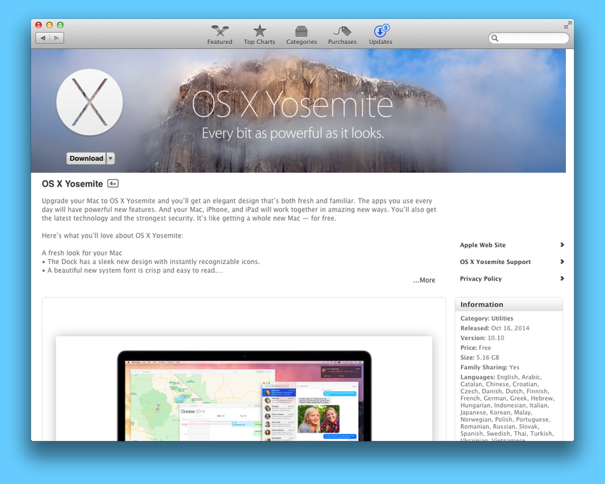 Mac Os Yosemite Download Usb
